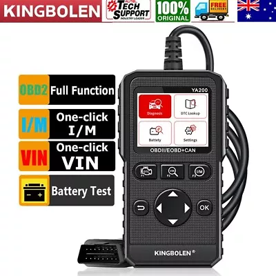 KINGBOLEN Auto OBD2 EOBD CAN Fault Code Reader Scanner Car Diagnostic Scan Tool • $26.99