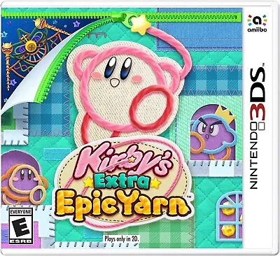 Kirby's Extra Epic Yarn - Authentic - PAL Nintendo 3DS [Factory Sealed] • $260