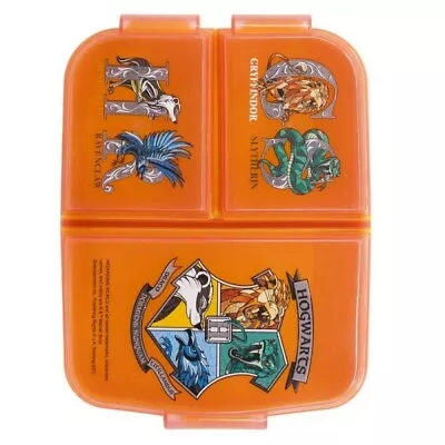 £12 • Buy Harry Potter Kids Character 3 Compartment Sandwich Lunch Box Licenced Item