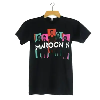 Maroon 5 North America Tour 2013 T-Shirt Men's Size Small Black Short Slee • $10.59