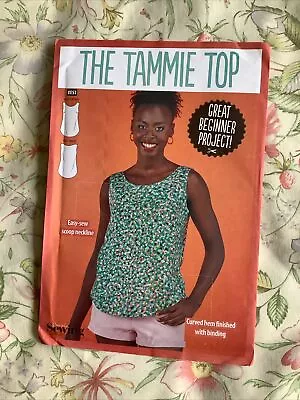 UNCUT The Tammie Top Simply Sewing Pattern - Beginner Friendly Vest Pattern • £6