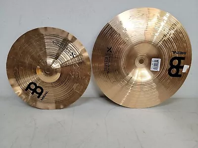 Meinl Generation X Electro Stack Cymbals 8/10  Pair Excellent Condition • $164.99