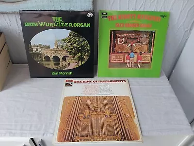 3 Old LPs The Mighty Marenghi Fairground Organ Records Organ & Wurlitzer Bath • £14.95