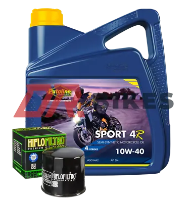 Kawasaki ZX-10R Ninja KRT Edition 2019 Putoline Sport 4R 10W40 And Oil Filter • £52