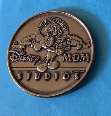 Cast Only Grand Opening 1989 Mgm Studios Director Mickey 1 5/8 Inch Coin • $5.99