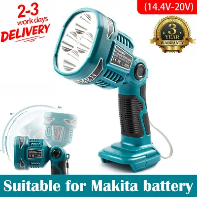 £23.99 • Buy 4 LED Work Light Lamp For Makita DML812 18V / 14.4V LXT Lithium Ion Pivot Torch