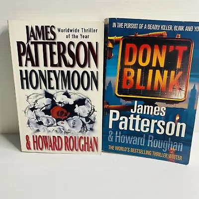 James Patterson Honeymoon-Dont Blink-Book Bundle • $21.99