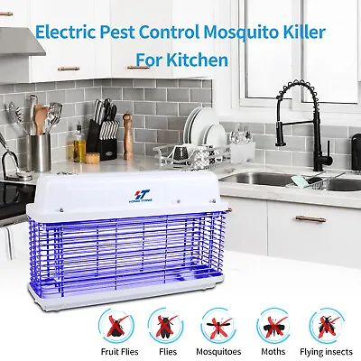 30W Electric Indoor Pest Fly Trap Waterproof Mosquito Killer YongTong Bug Zapper • $35.99