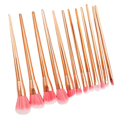 12pcs Gifts Professional Eye Shadow Makeup Brush Set Foundation Blush Cosmetic • $18.57