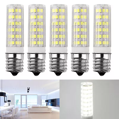 5pcs E17 Base LED Bulb Microwave Oven Light Dimmable 7W 6000K Bright Lamp Bulbs • $13.98