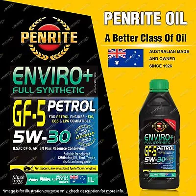 Penrite Full Synthetic Enviro+ GF-5 5W-30 Engine Oil Premium Quality 1L • $30.64
