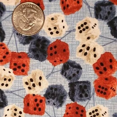 AMERICAN MUSCLE Furry Dice #5338-78 STUDIO E Fabric HY • $4.50