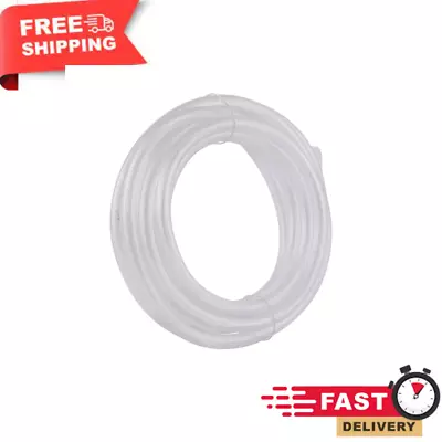 PVC-Clear Vinyl Tubing 1/4  ID 3/8  OD 10 Ft Clear Hose Plastic Tubing 19-55 PSI • $6.49