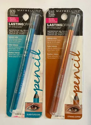 BUY1 GET1 AT 20% OFF (add 2) Maybelline Lasting Drama By EyeStudio Gel Pencil • $24.98