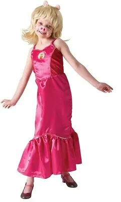 Rubie's Disney The Muppets Miss Piggy Fancy Dress Child Costume 3-4Years • £7.99