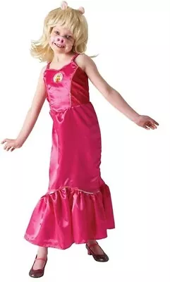 Rubie's Disney The Muppets Miss Piggy Fancy Dress Child Costume 5-6 Years • £10.99