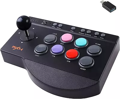 Multi-Platform Arcade Stick Joystick Game Controllers With Turbo & Macro Functio • $67.40