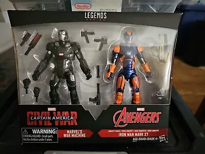 Marvel Legends War  War Machine & Iron Man Mark 27  2 Pack • $40