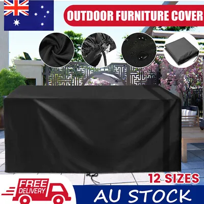 $15.05 • Buy Waterproof Outdoor Furniture Cover Garden Patio Rain UV Table Protector Sofa AU