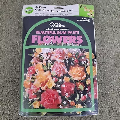 NEW Wilton Gum Paste Flower Making Set 32 Pieces Sealed • $22.49