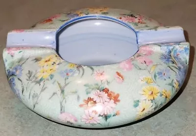 Vintage Shelley Melody Chintz English Fine Bone China Ashtray -RARE!!! • $24