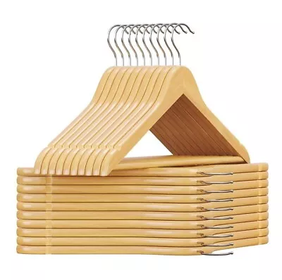 Wooden Suit Hangers - 20 Pack • $11.99