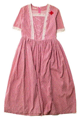 Vintage Rat Wear Fashions Pink Floral Dress (1980s) • $29.99