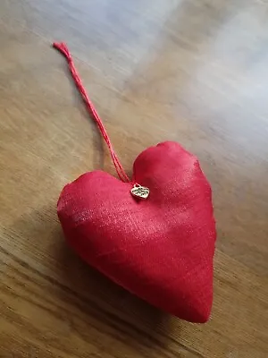 Handmade 12th Wedding Anniversary Gift. Silk Anniversary Heart. Gift Wrapped  • £7.50