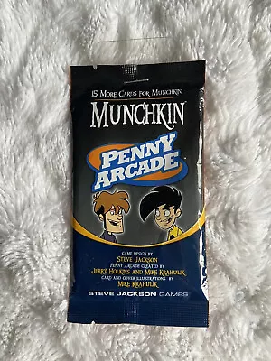 Munchkin Card Game - Penny Arcade Expansion Booster Pack SJG4201-S • $2.31