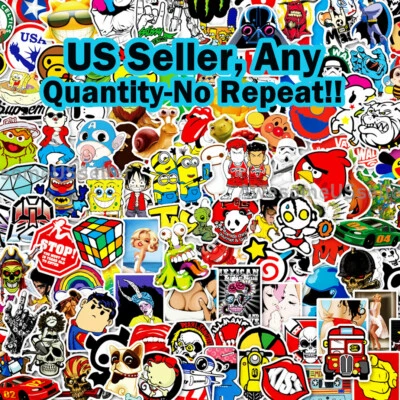 $59.94 • Buy Random Stickers Lot Cars Trucks Para Carros Kids Laptop Jdm Water Bottles Decals