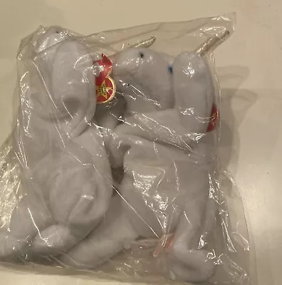 Very Rare (2)TY Beanie Babies  Mystic The Unicorn  1993 RETIRED Sealed In Bag • $1.99