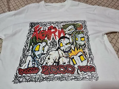 $25.64 • Buy Korn Issues Vintage Tour 90s Cartoon Shirt Classic White Unisex S-5XL SY1146