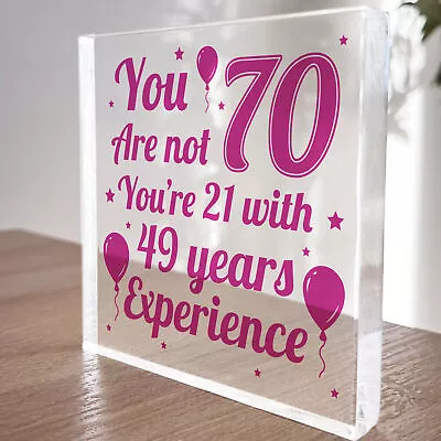 70th Birthday Gift For Mum Nan Friend Funny Gift For Women 70th Birthday Gift • £9.99