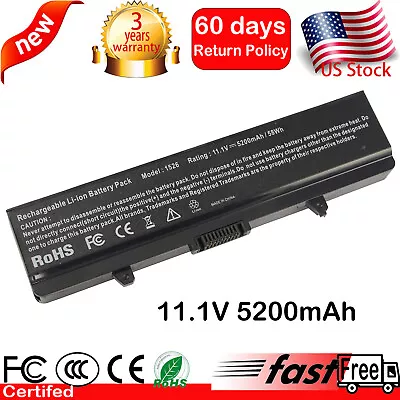 Battery For Dell Inspiron 1440 1750 1525 1526 1545 1546 X284G GW240 RN873 M911G • $13.99