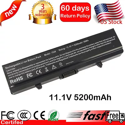 Battery For Dell Inspiron 1525 1526 1440 1545 1546 1750 GW240 X284G M911G HP297 • $13.99