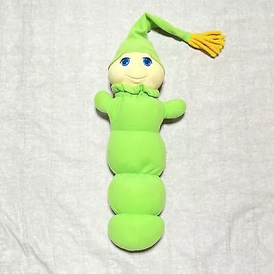 RARE Vintage Hasbro Original Gloworm Glow Worm 1982 WORKING Green 1982 TESTED • $50