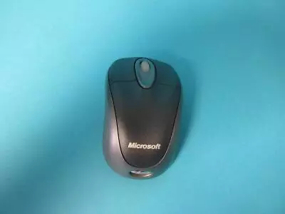 Microsoft Wireless Notebook Optical Mouse 3000 MSK-1056 With USB Receiver Tested • $11.99