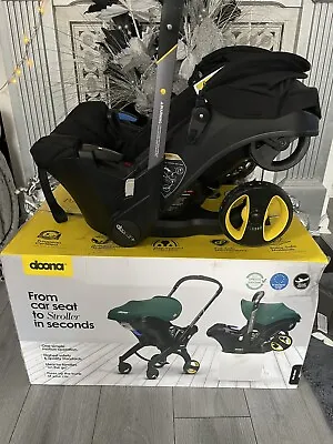 Doona+ Car Seat Stroller Nitro Black • £165