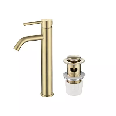 Decaura Basin Mixer Tap Bathroom Vanity Taps Pop Up Waste With Overflow • $119.99