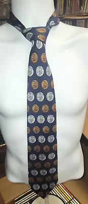 Josh Bach  Silk Tie Necktie Coins • $24.99