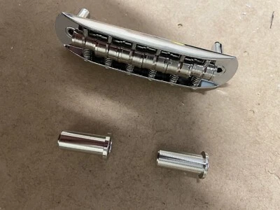 $35 • Buy Mustang Guitar Bridge • Chrome - Also Suits Jazzmaster & Jaguar