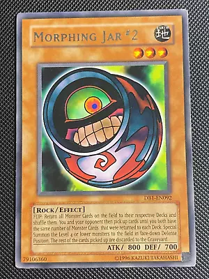 Yugioh Morphing Jar #2 DB1-EN092 Rare Unlimited PL • $1.75