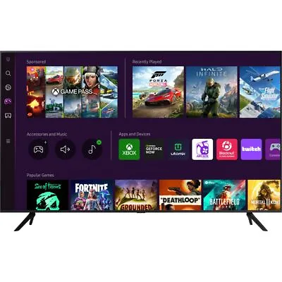 Samsung UE43CU71AO 43 Inch LED 4K Ultra HD Smart TV Bluetooth WiFi • £306