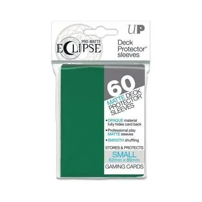 Ultra Pro Deck Protectors - Small Size (60) - Eclipse Forest Green • £6.05