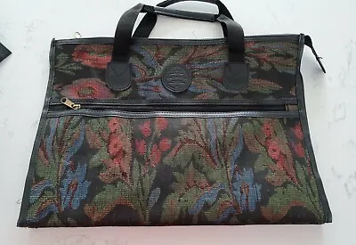 Vintage Retro Tapestry Carpet Style Bag Holdall Shopping • £17.74