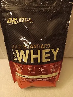 Optimum Nutrition Gold Standard Whey Protein 1.5lb - Vanilla Ice Cream • $16