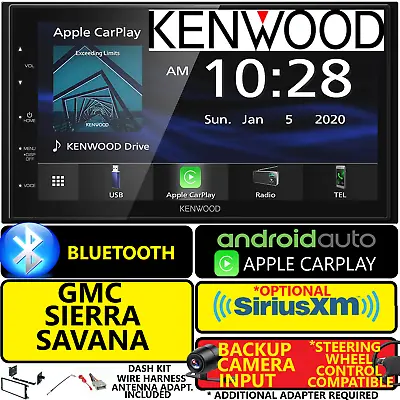 Gmc Sierra Savana Nav Bluetooth  Carplay Android Auto Car Radio Stereo Opt Xm • $548.18