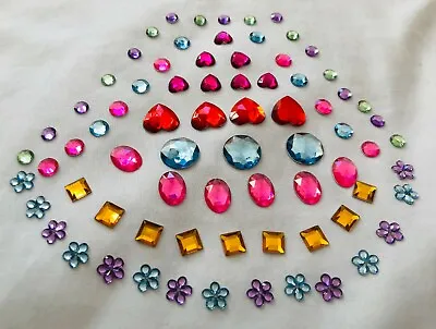 Gem Stickers Self Adhesive Stick On Diamante    Card Making Craft  Children DIY  • £3.99