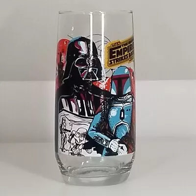 Star Wars Darth Vader Collector's Glass The Empire Strikes Back Burger King 1980 • $18.98