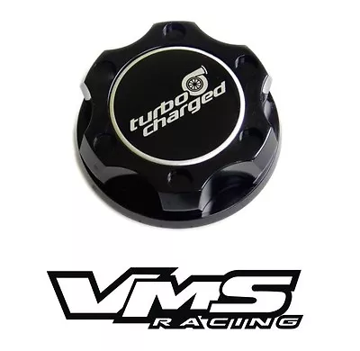 Black Turbocharged Billet Racing Engine Oil Filler Cap For Mazda • $24.95